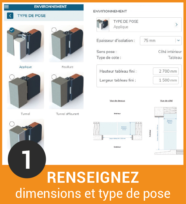 Etape 1 Renseignez