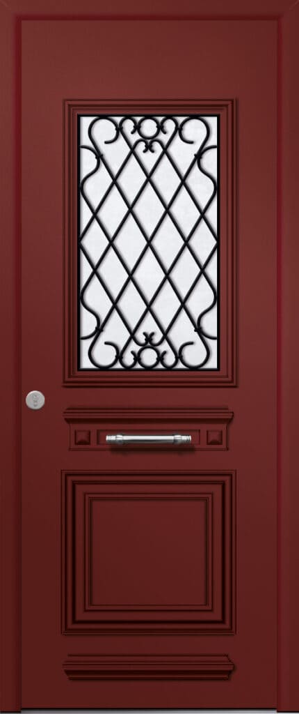 Porte d'entrée en aluminium SPENCER 1