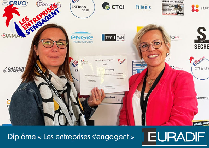 Remise de diplôme "Les entreprises s'engagent