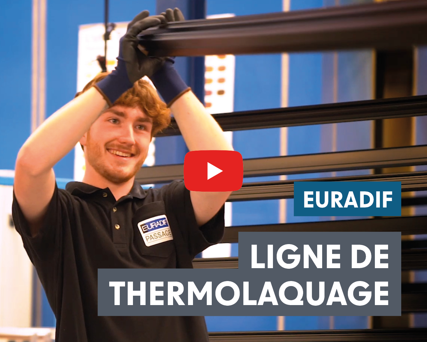Notre ligne de thermolaquage en vidéo