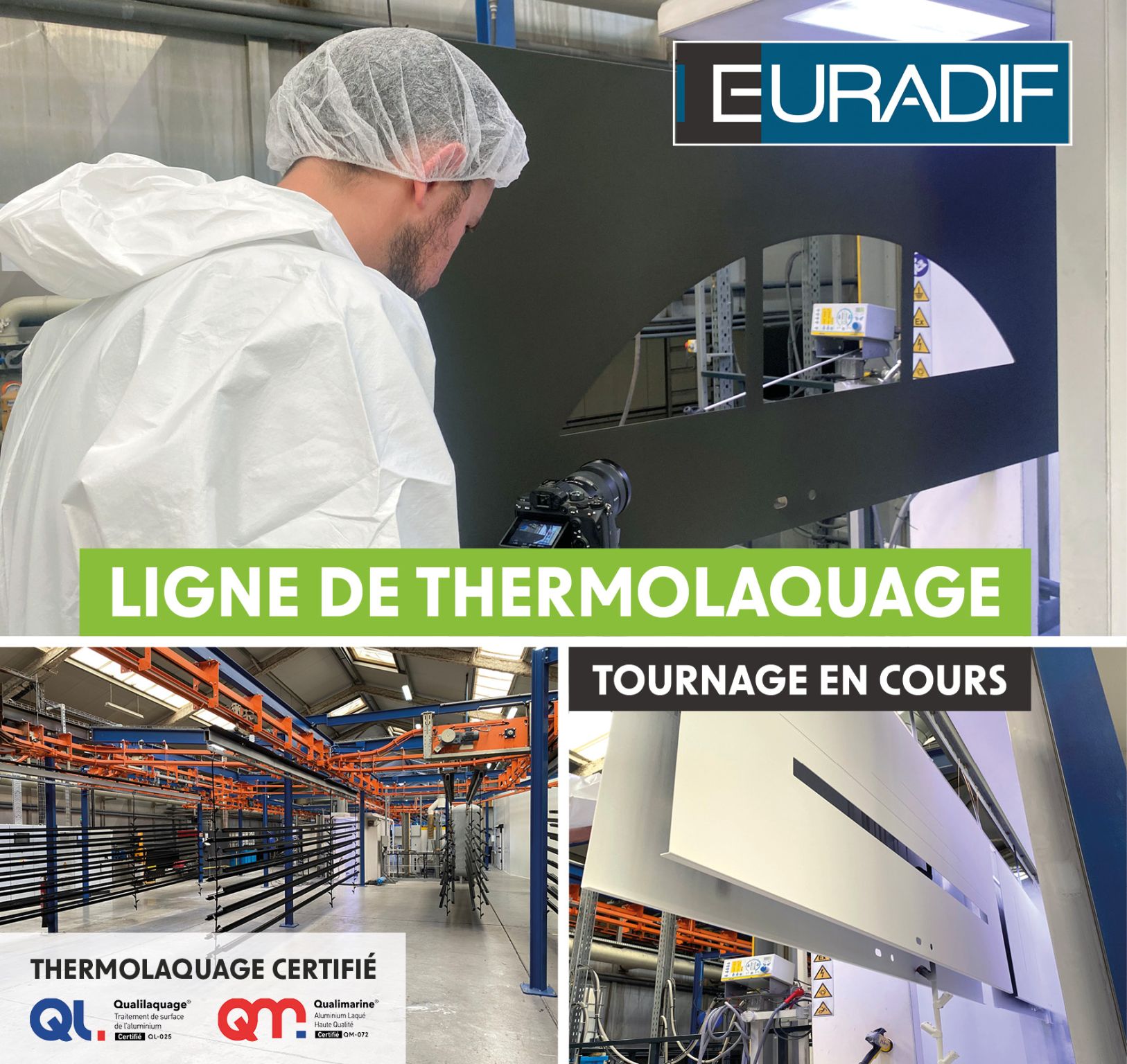 article tournage ligne de thermolaquage