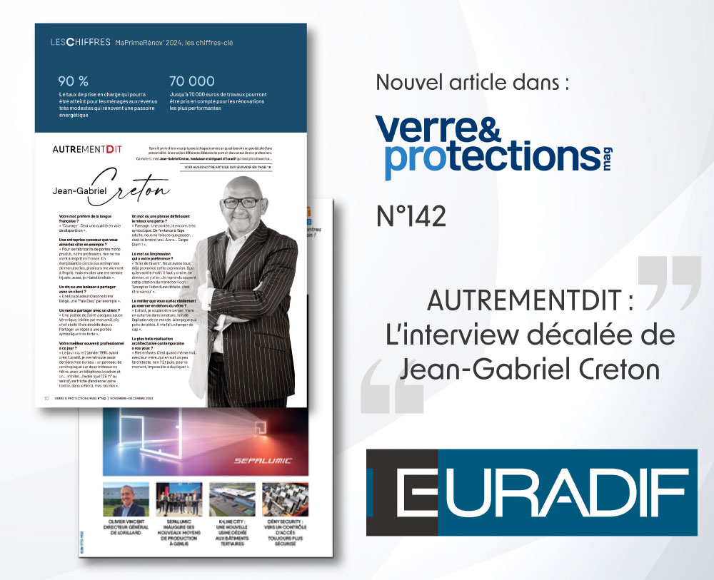 EURADIF AUTREMENTDIT interview Jean Gabriel CRETON VPM 142