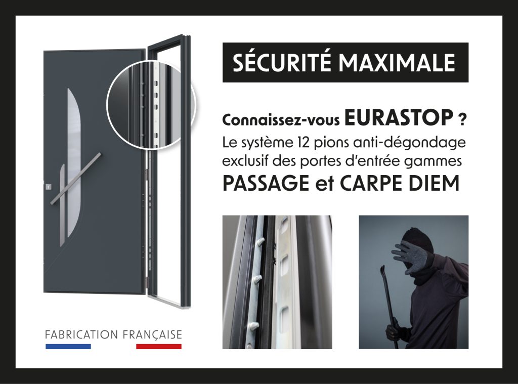 EURASTOP sécurité maximale pour votre porte d'entrée