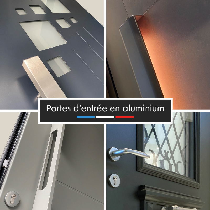 Photo de l'article les avantages des portes d'entrée en aluminium