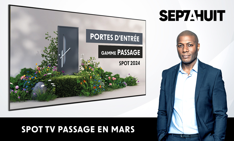 Le spot TV des portes PASSAGE by EURADIF sur TF1