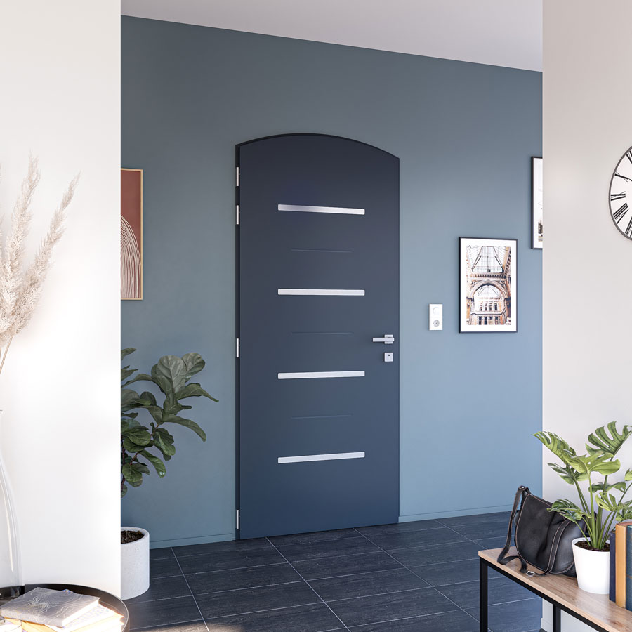 Porte moderne – cintrée
