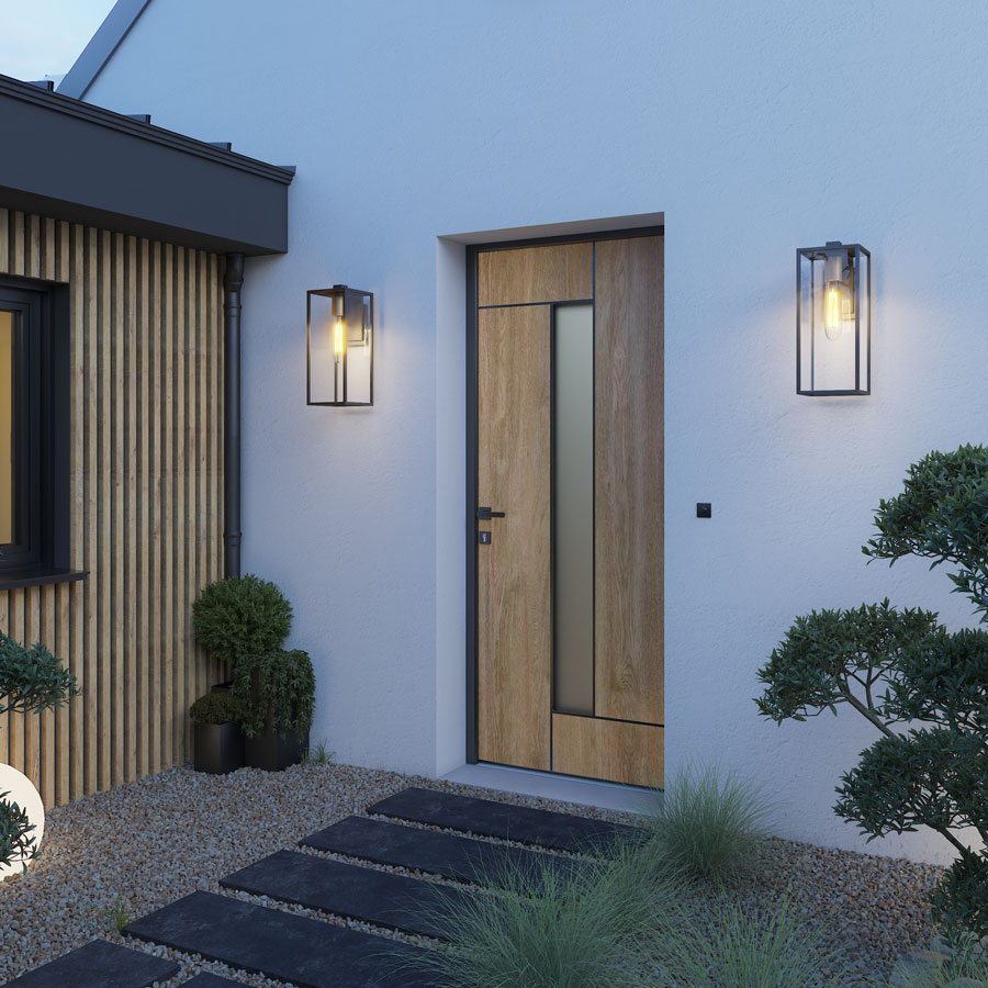 Porte industriel – vitrée