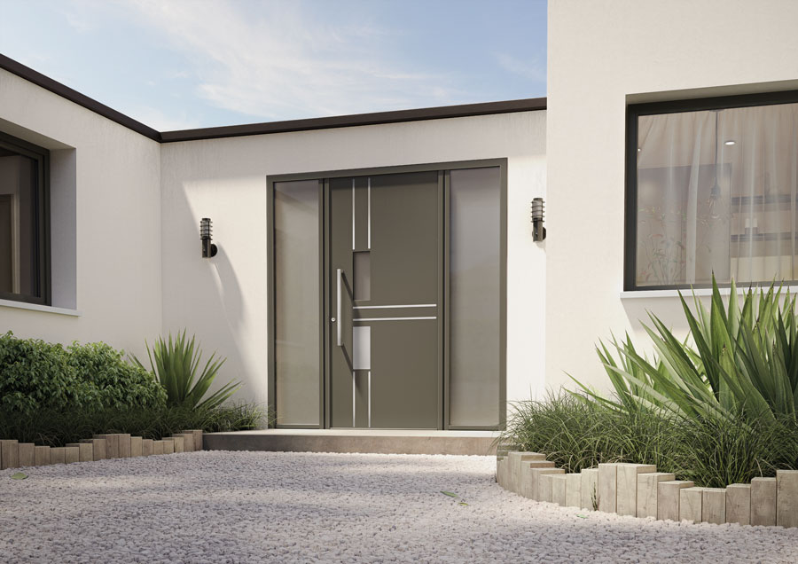 Lancement de PASSAGE NEO, la porte d’entrée en aluminium monobloc 2.0 