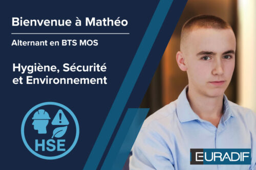 Bienvenue à Mathéo, notre nouvel alternant HSE