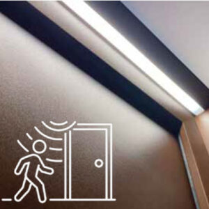 Éclairage intégré EURALED, qui s’active à l’approche