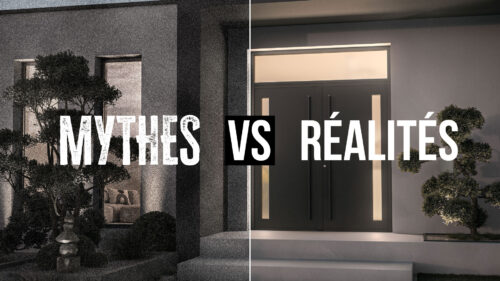 Portes d’entrée en aluminium : mythes et réalités