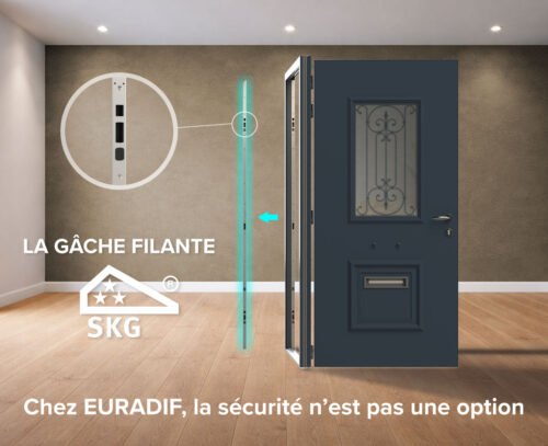 La gâche filante EURADIF, un verrouillage qui change tout !