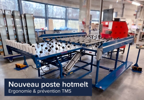 Nouvelle table Hotmelt