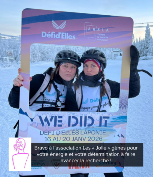 Soutien à l&rsquo;association Les « Jolie » gènes – Raid en Laponie