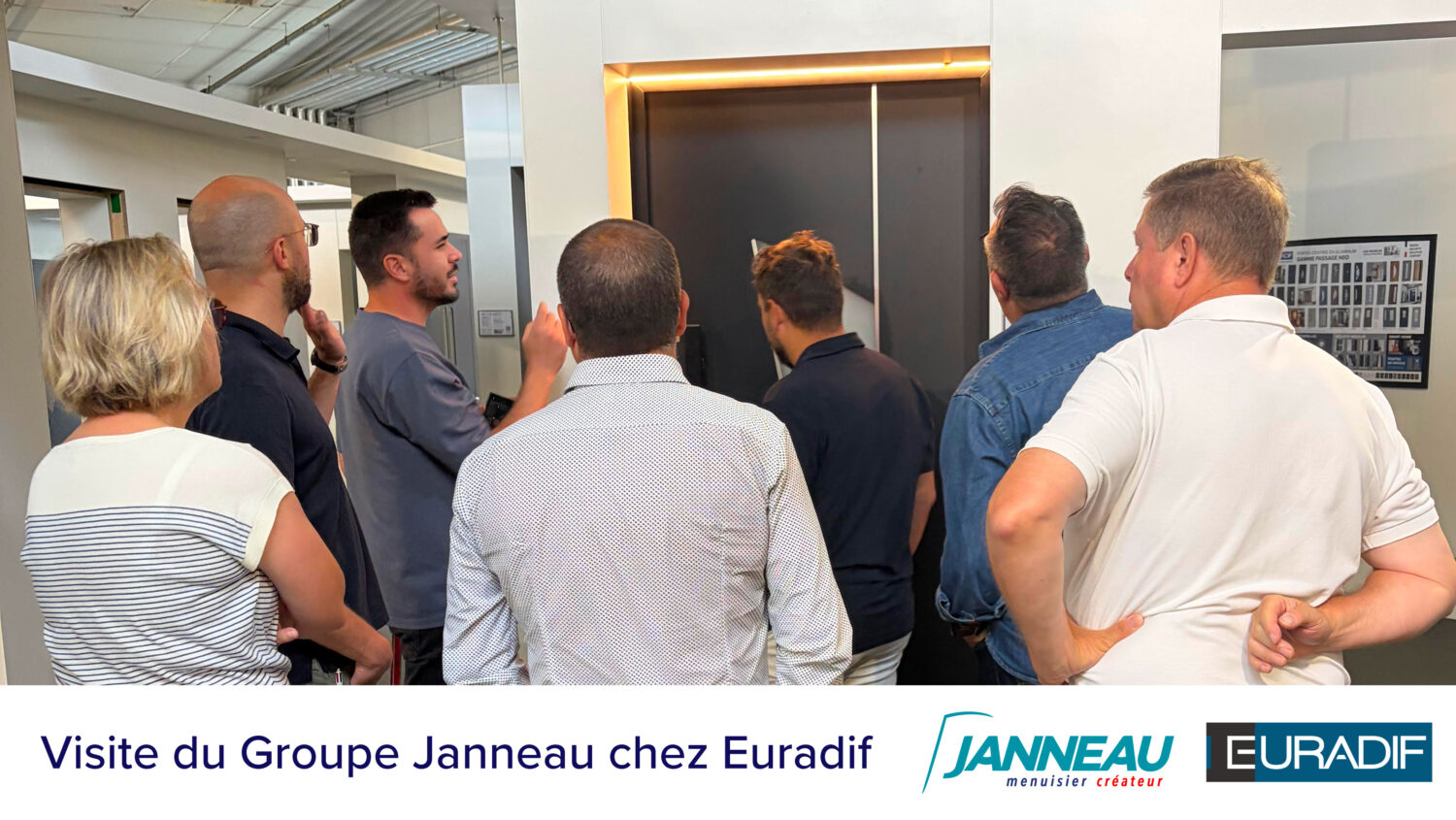 Visite du groupe JANNEAU