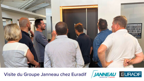 Visite du groupe JANNEAU