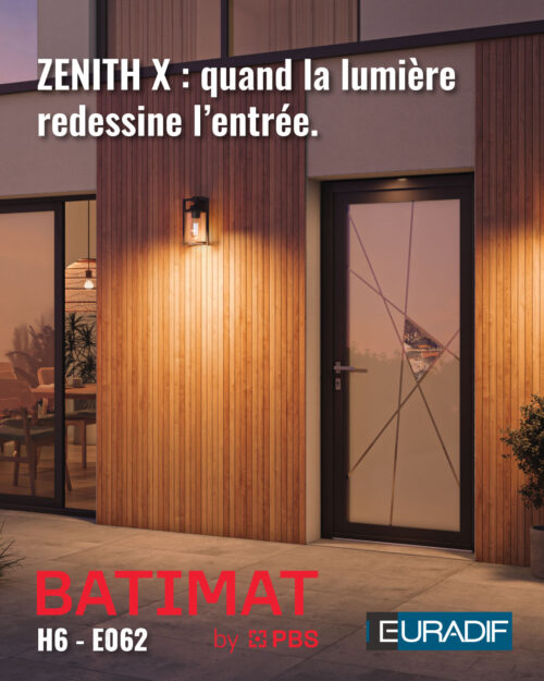 ZENITH X : quand la lumière redessine l’entrée.