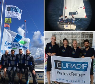 Euradif sponsorise l’équipe de France des sourds de voile Euradif sponsorise l'équipe de France des sourds de voile